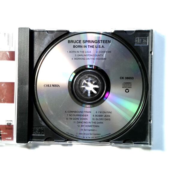 Born in the U.S.A. by Bruce Springsteen (CD, Jun-1984, Columbia (USA)) Pop Rock - Picture 3 of 3